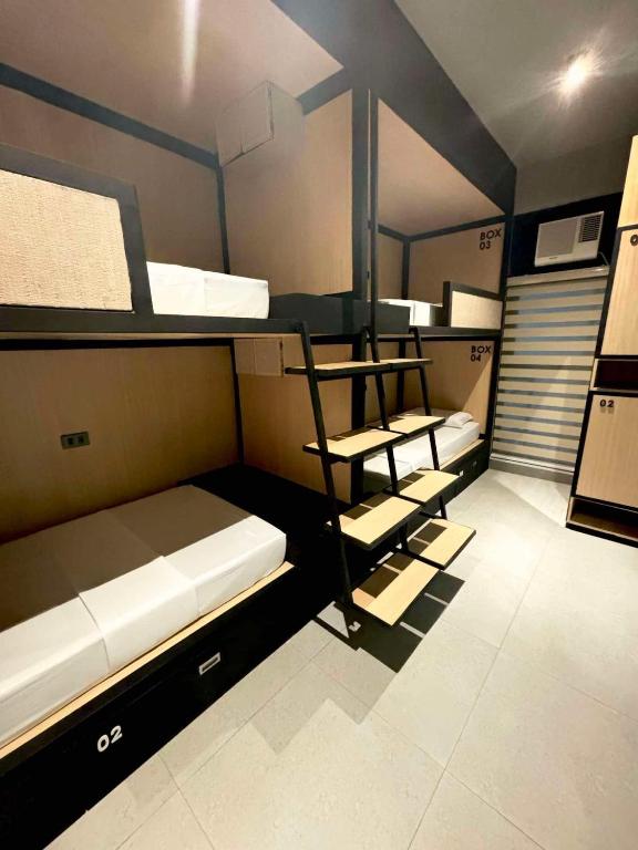 Posezení v ubytování Maya Hostel El Nido
