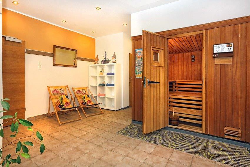 Kuchyň nebo kuchyňský kout v ubytování Hotel Stecher