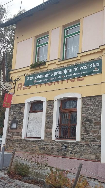 Budova, kde se penzion nachází