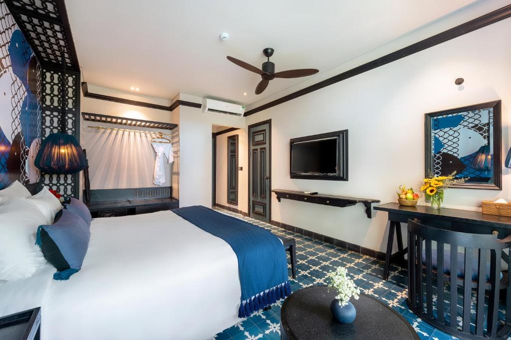 Phòng Deluxe Giường Đôi/2 Giường Đơn Nhìn Ra Vườn