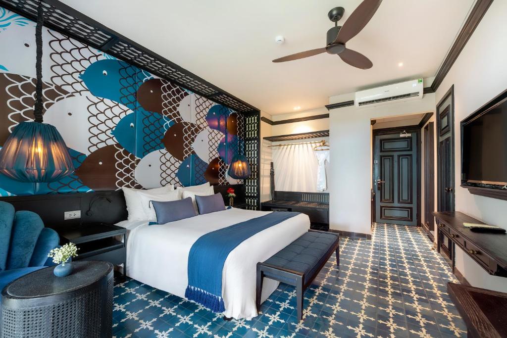 Phòng Deluxe Giường Đôi/2 Giường Đơn Nhìn Ra Vườn