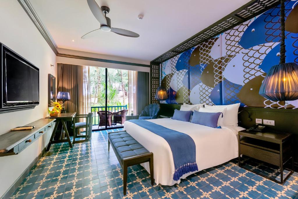 Phòng Deluxe Giường Đôi/2 Giường Đơn Nhìn Ra Vườn