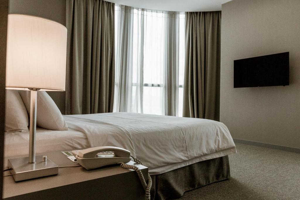 TV a/nebo společenská místnost v ubytování Hotel N°5