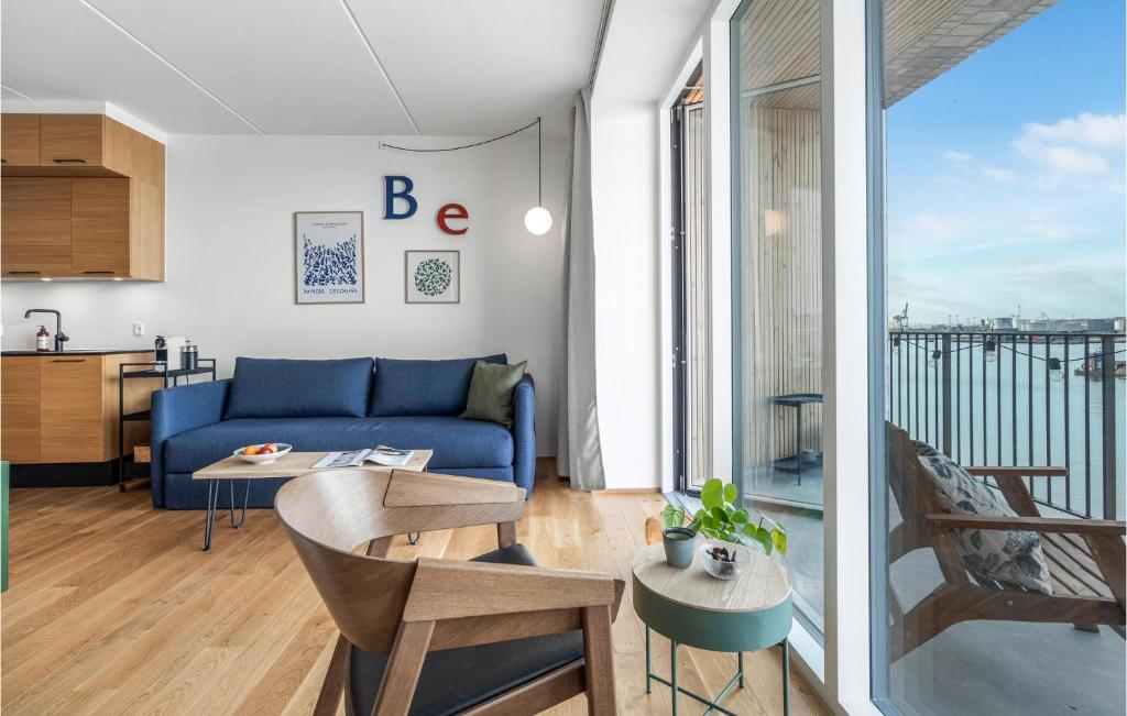 Posezení v ubytování Nice Apartment In Aarhus C