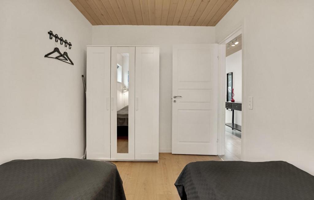 Postel nebo postele na pokoji v ubytování 3 Bedroom Lovely Apartment In Slagelse