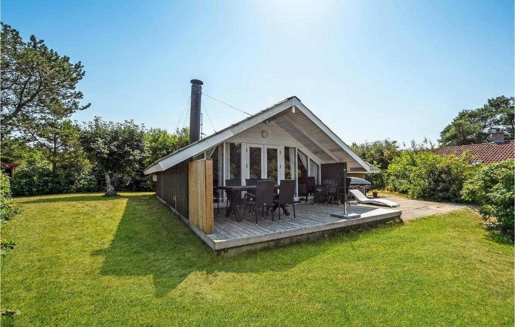 Zahrada ubytování Holiday Home Skovbrynet Tarm Iv