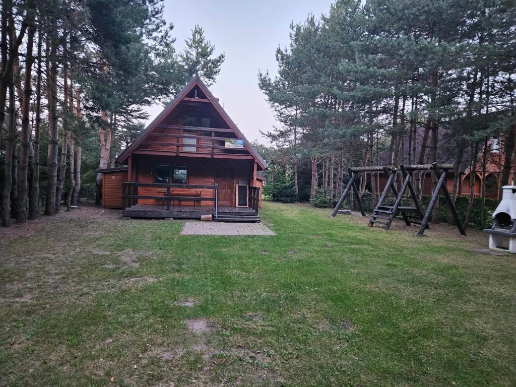 Zahrada ubytování Osada Sosnowa