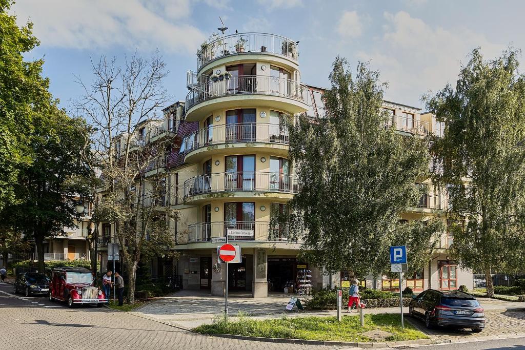 Budova, v ktorej sa apartmán nachádza