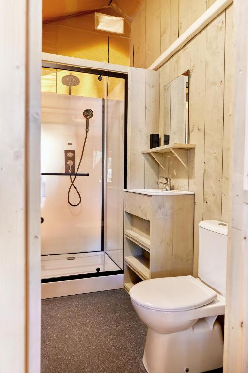 Koupelna v ubytování Glamping Costa Smeralda