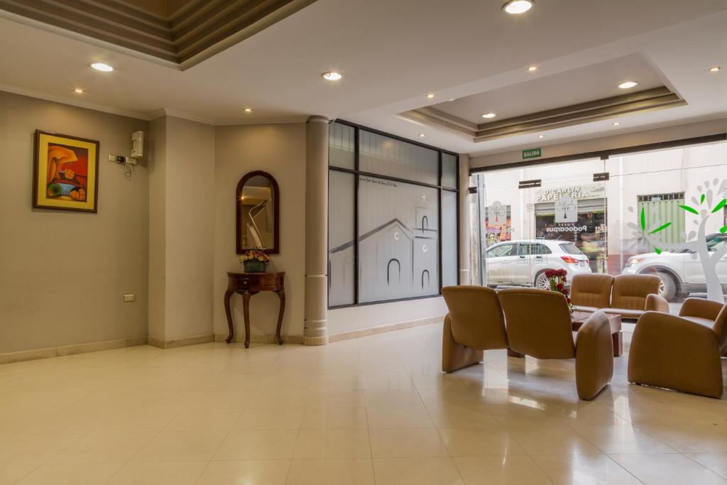 Posezení v ubytování Hotel Podocarpus