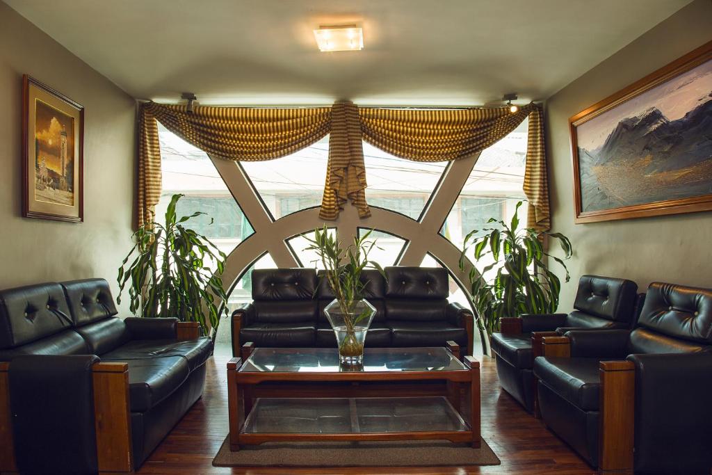 Posezení v ubytování Hotel Podocarpus