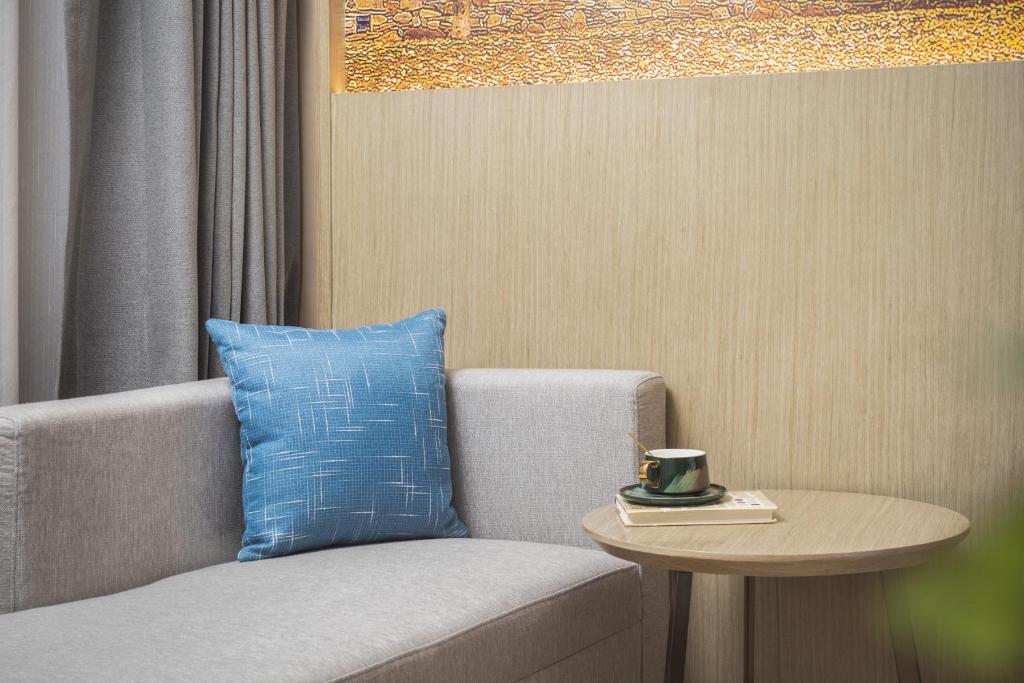Posezení v ubytování Landis Hotel