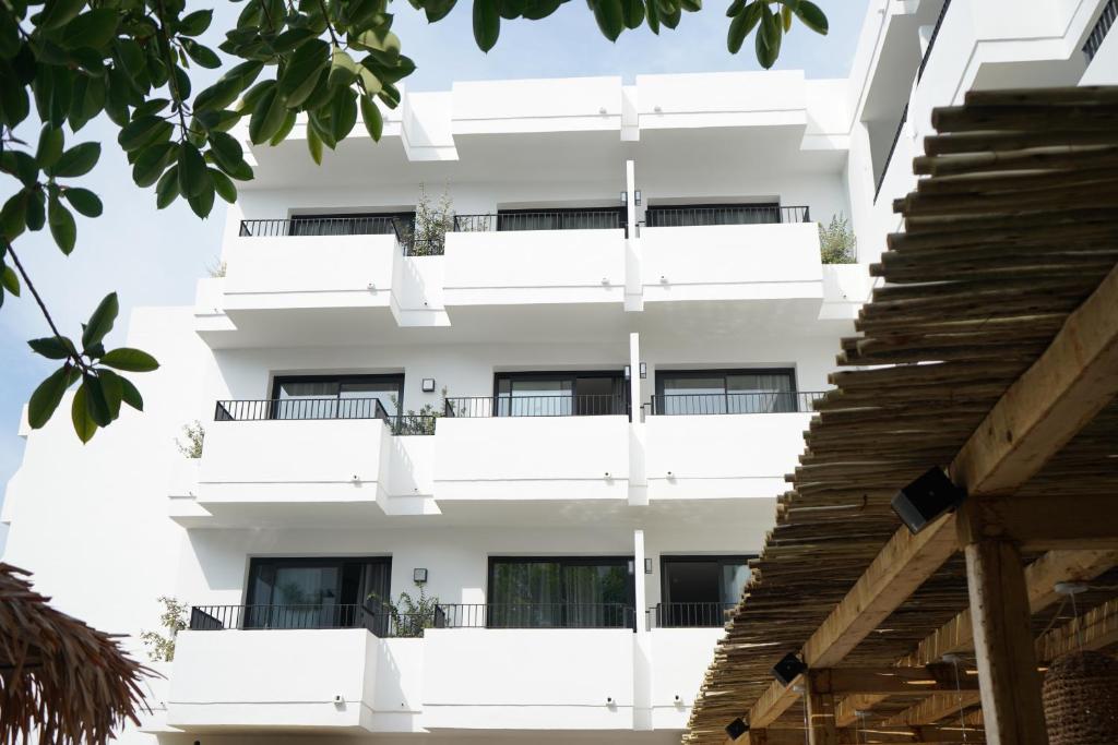 Balkón nebo terasa v ubytování Aparthotel Casita Blanca - Adults Only