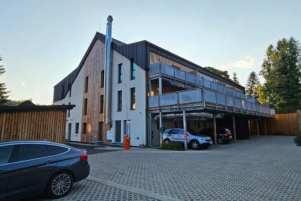 Budova, kde se apartmán nachází