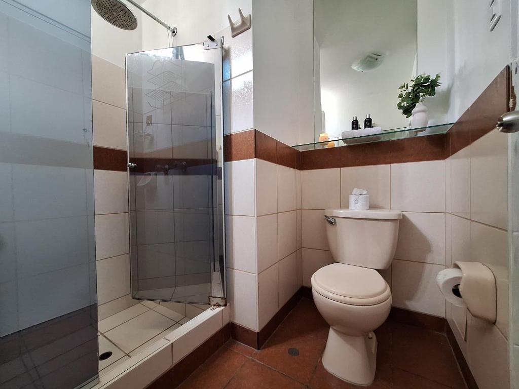 Koupelna v ubytování Habitación en departamento Compartido - La Paz 504