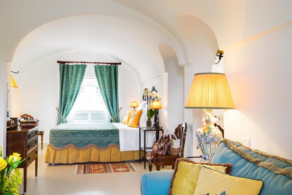Postel nebo postele na pokoji v ubytování Masseria San Domenico