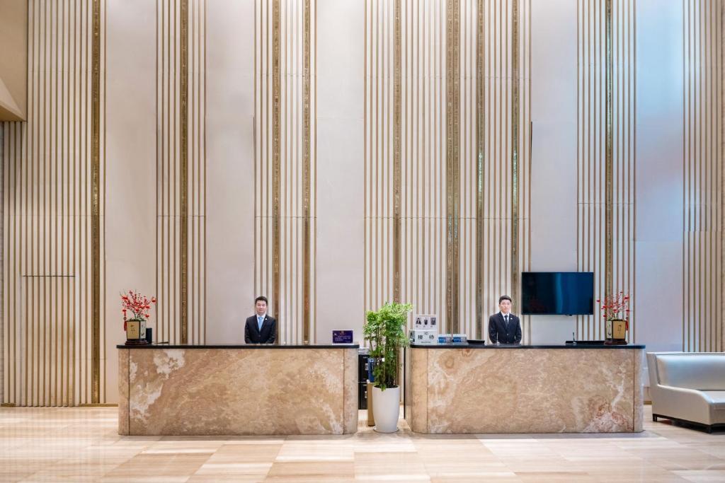 Vstupní hala nebo recepce v ubytování Dongguan Kai Benli International Hotel