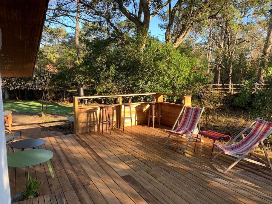 Photo de la galerie de l'établissement Contis plage à quelques pas de la plage - 9 pers, à Saint-Julien-en-Born