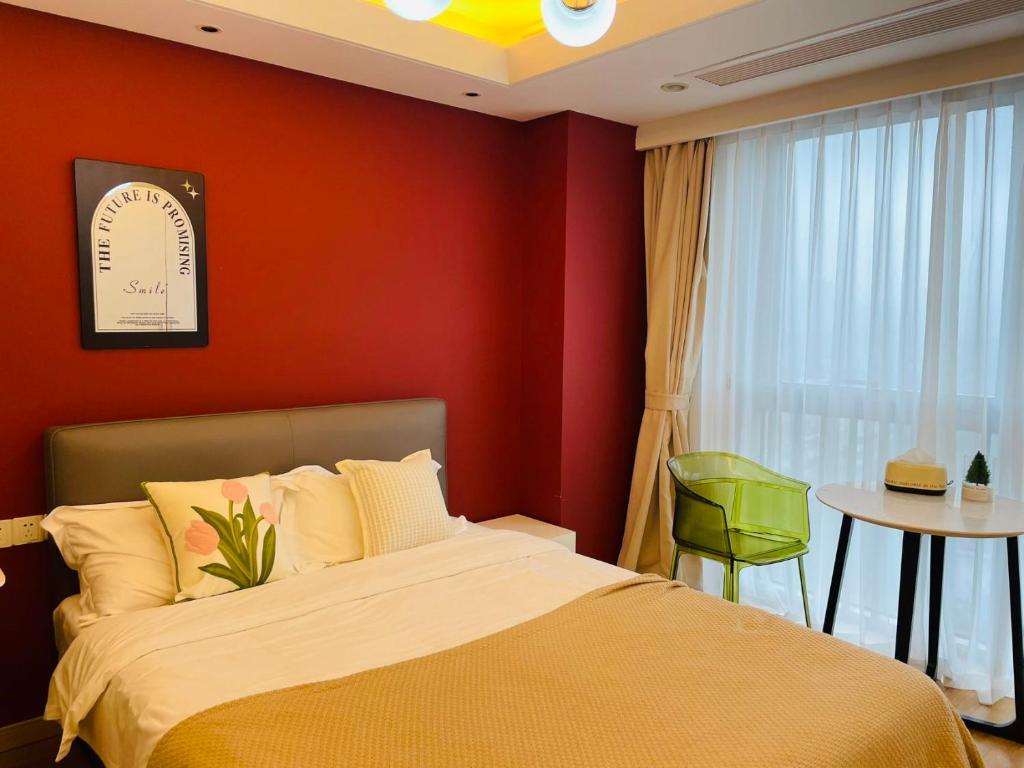 Shanghai Lerongju Boutique Shanghai Apartment - Doppelzimmer