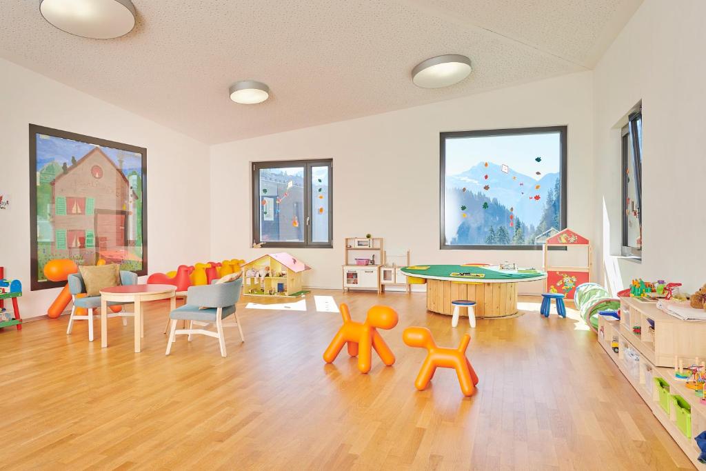 Dětský klub v ubytování Reka-Feriendorf Blatten-Belalp