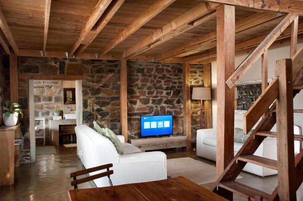 Posezení v ubytování Dalmore Guest Farm