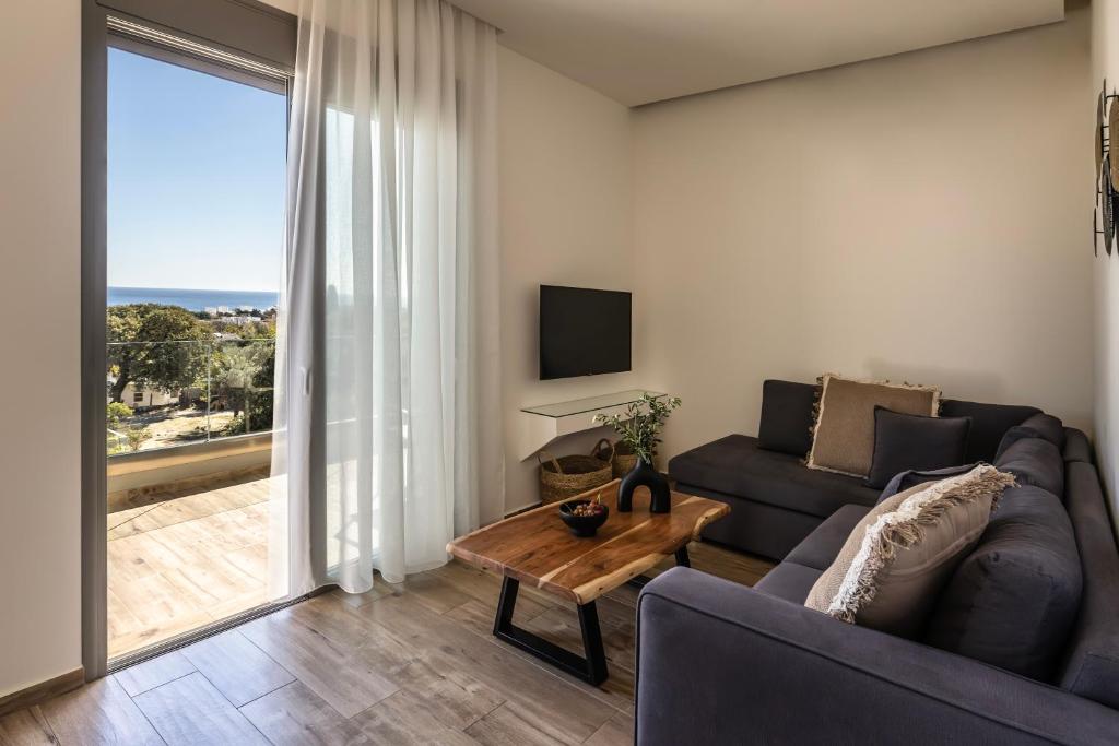 Sun City Luxury Apartments - Superior Suite Met Uitzicht Op Zee
