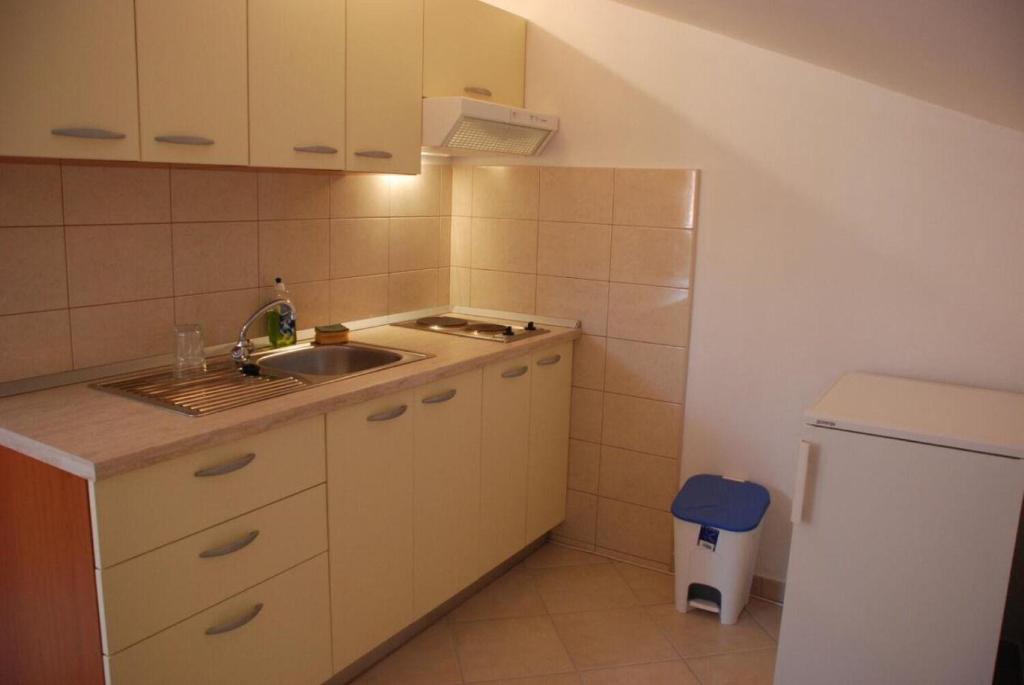 Kuchyňa alebo kuchynka v ubytovaní Apartments Sea view