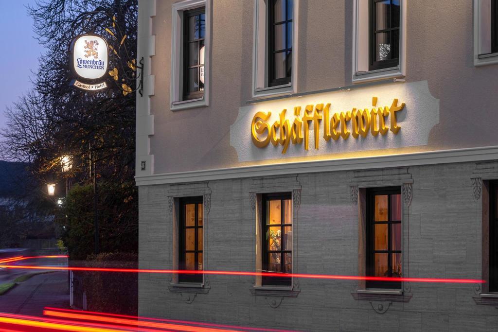 Certifikát, hodnocení, plakát nebo jiný dokument vystavený v ubytování Hotel Schäfflerwirt