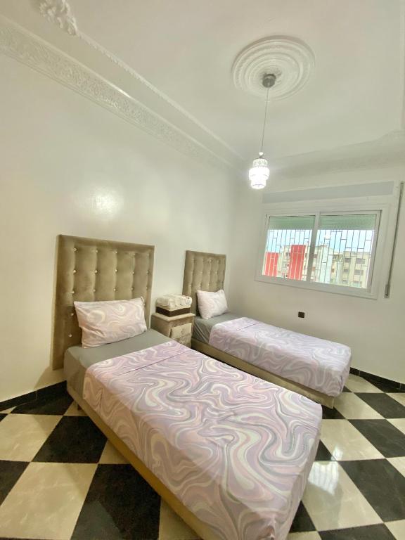 Postel nebo postele na pokoji v ubytování High quality appartement (4éme étage)