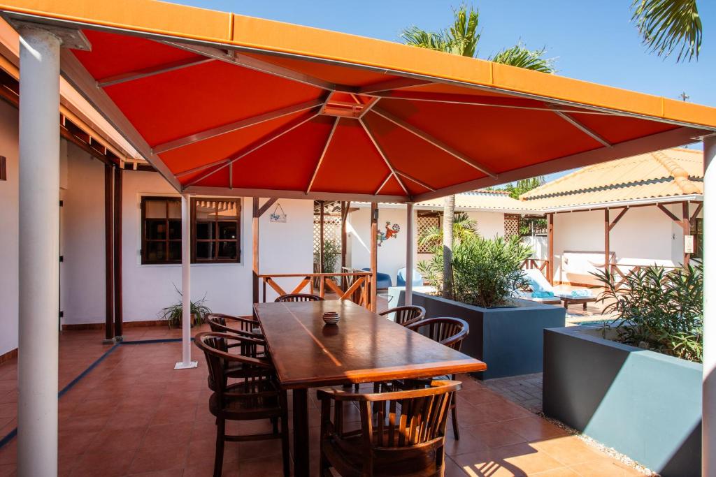 Posezení v ubytování Bloublou Apartments Curaçao