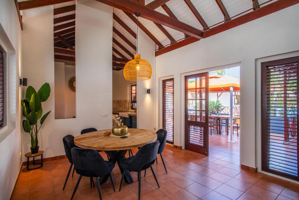 Posezení v ubytování Bloublou Apartments Curaçao