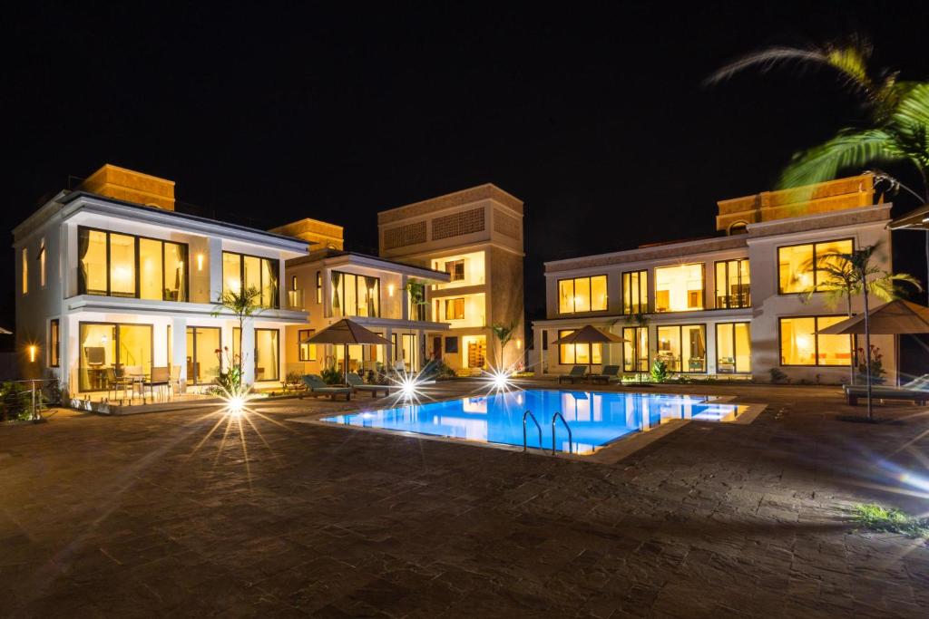 Bazén v ubytování Amkia Villas Diani nebo v jeho okolí
