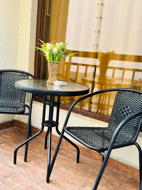 Posezení v ubytování apartment