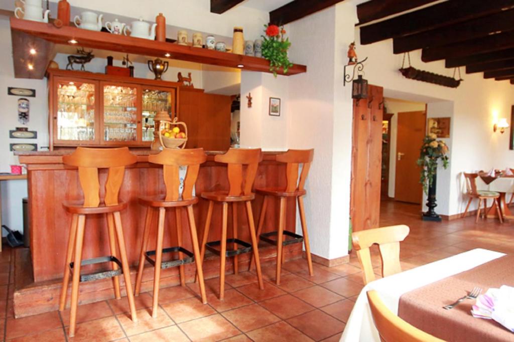 Nápoje v ubytování Hotel in der Mühle