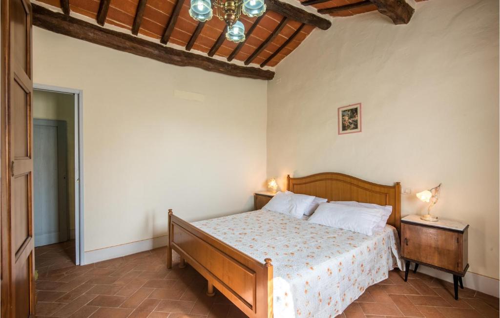 Posteľ alebo postele v izbe v ubytovaní Amazing Home In Castiglion Fiorentino