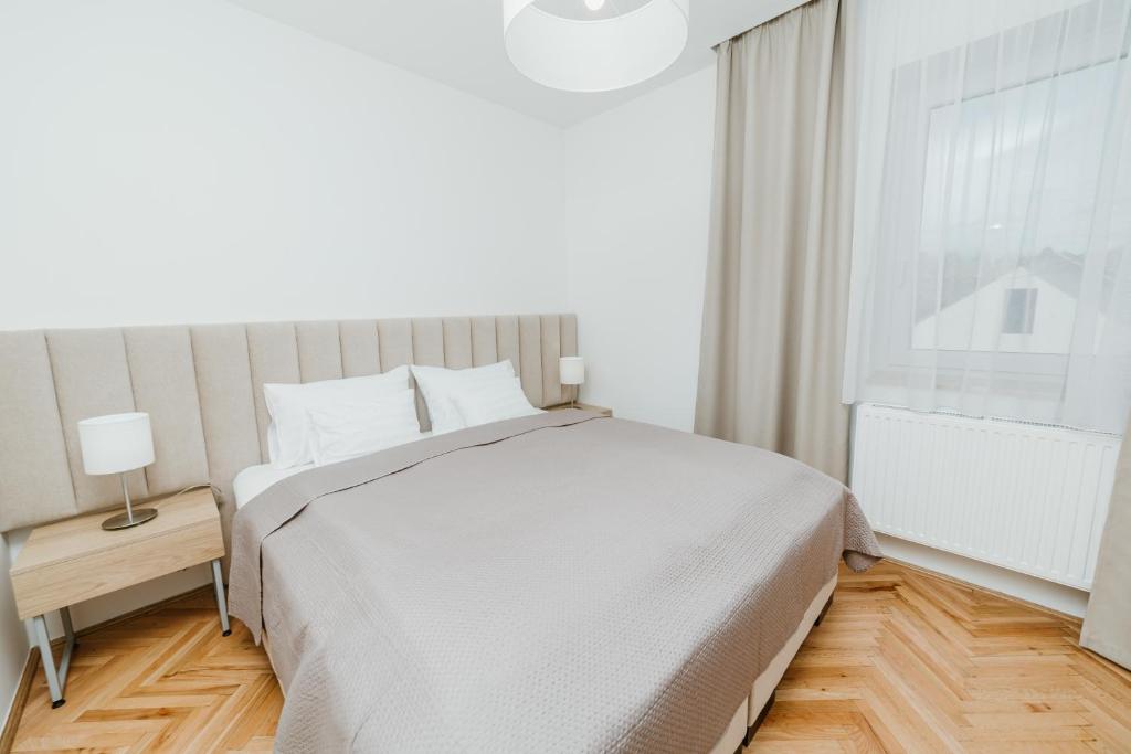 Letto o letti in una camera di Ady54