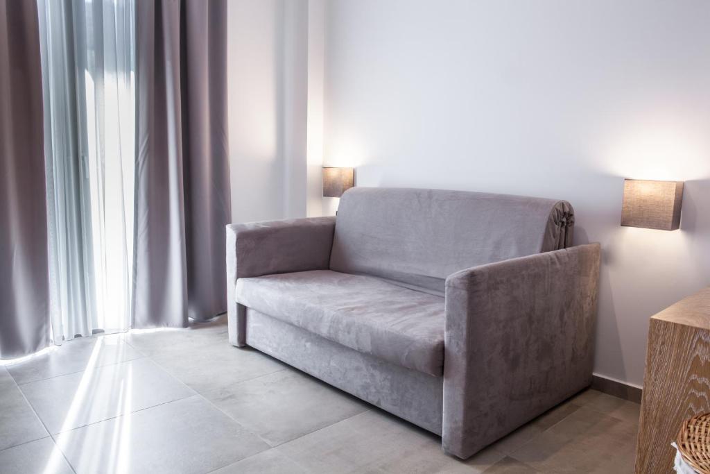 Posezení v ubytování Anemos Rooms & Apartments