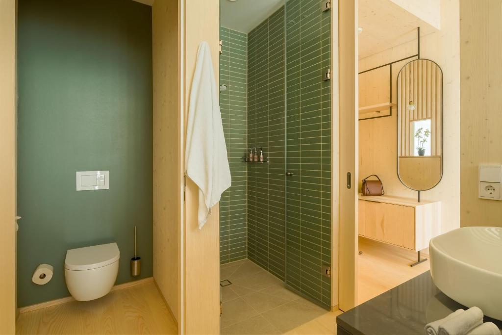 Koupelna v ubytování Hotel Krone Oettingen