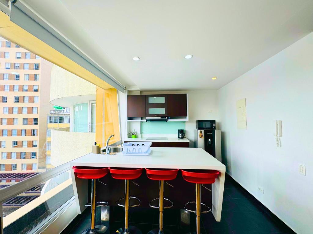 Hotel Aparta Suite Continental Bogotá - Appartement Avec Balcon