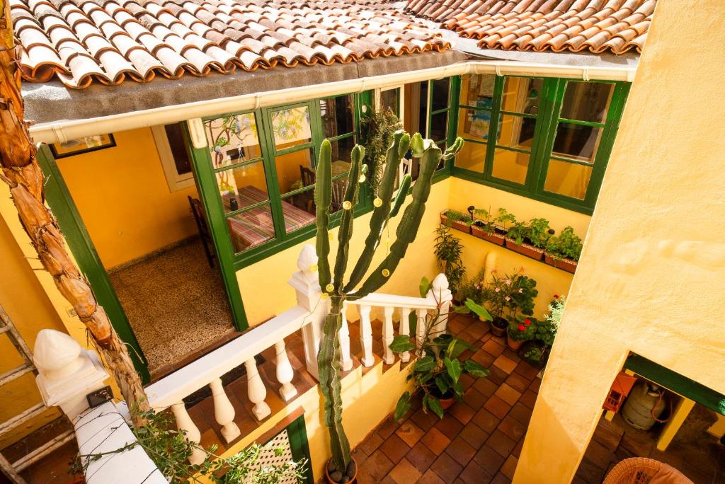 Balkón nebo terasa v ubytování Hostel Tenerife
