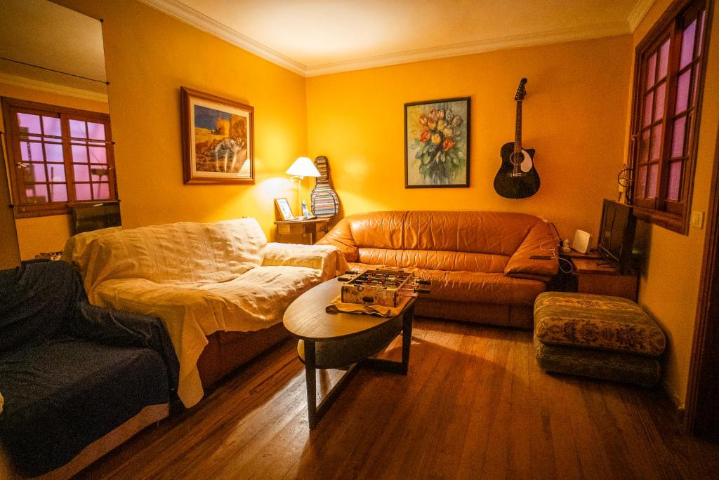 Posezení v ubytování Hostel Tenerife