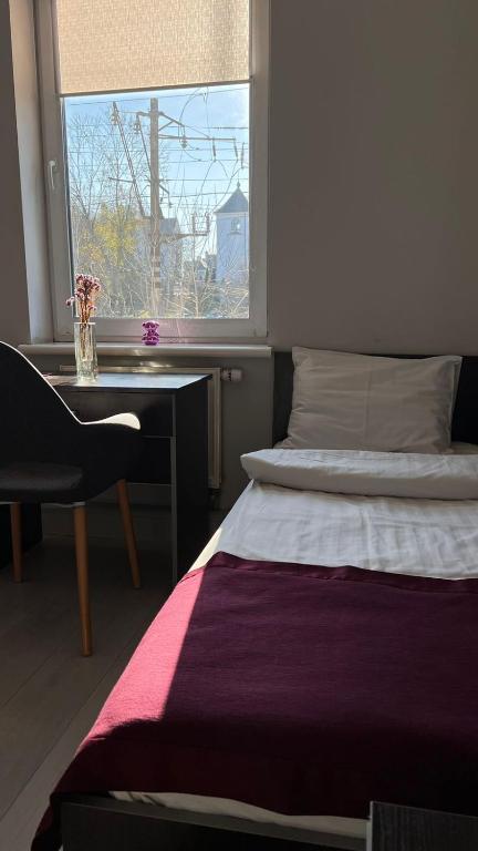 Ліжко або ліжка в номері Hotel Dolynskiy
