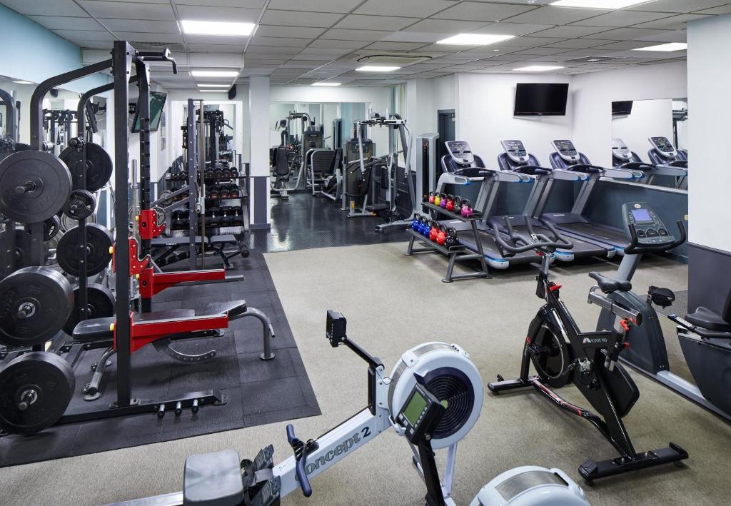 Fitness centrum a/nebo fitness zařízení v ubytování Leonardo Edinburgh Murrayfield
