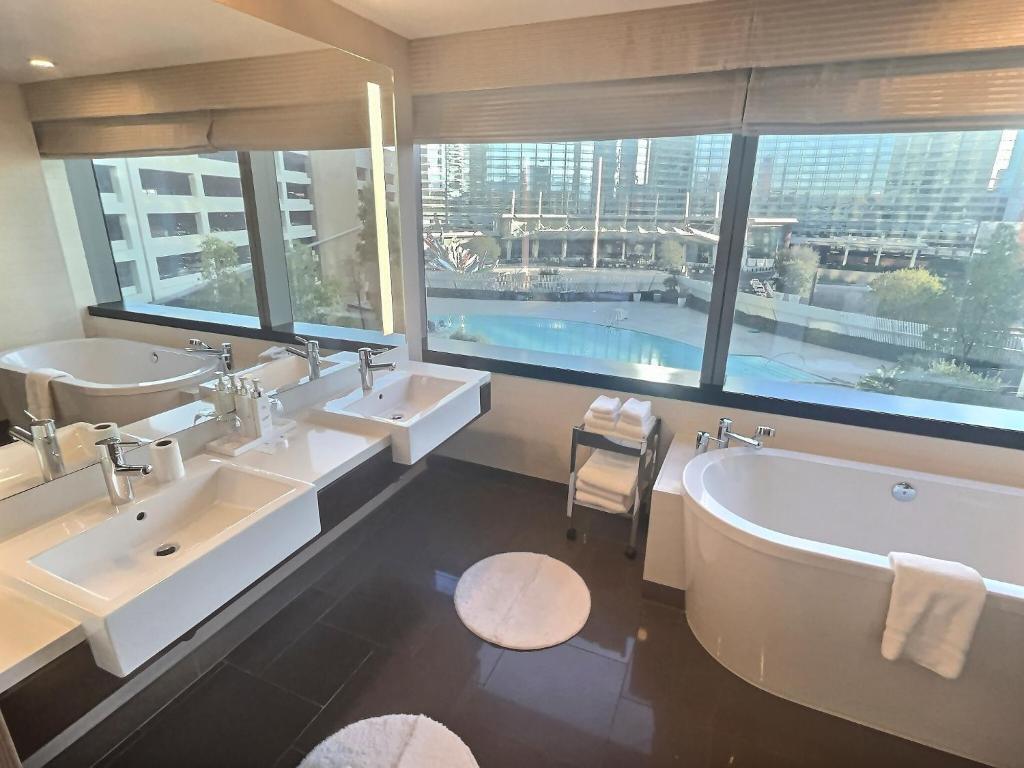 Koupelna v ubytování Jet Luxury at The Vdara