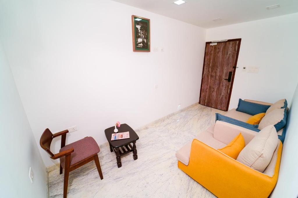 Posezení v ubytování Grand Padappai Residency - GPR