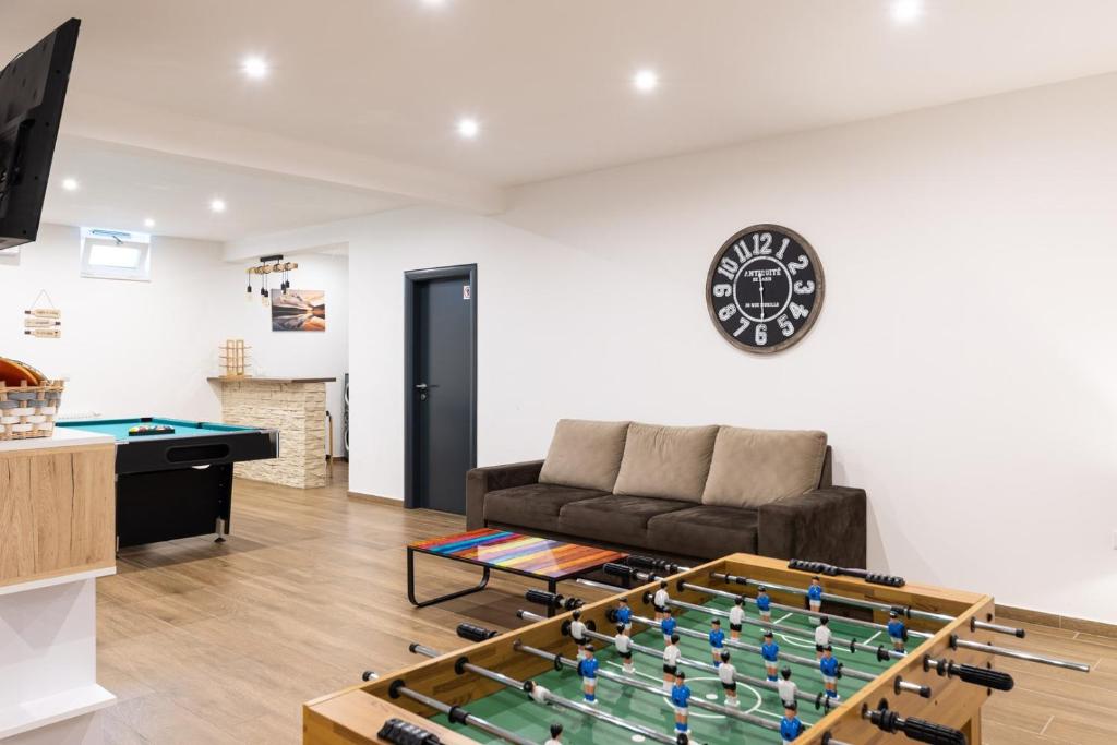 Herňa v ubytovaní Villa Gabriel - Dicmo