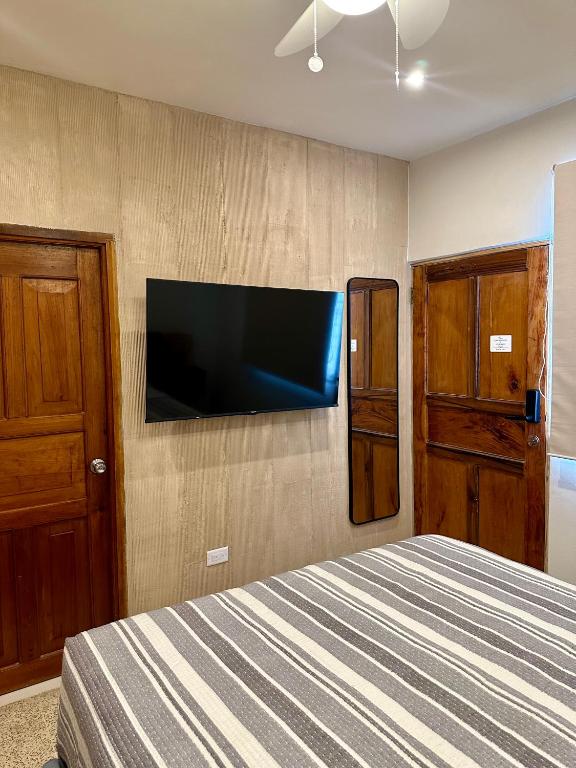TV a/nebo společenská místnost v ubytování Apartamento en el Corazón de Boquete