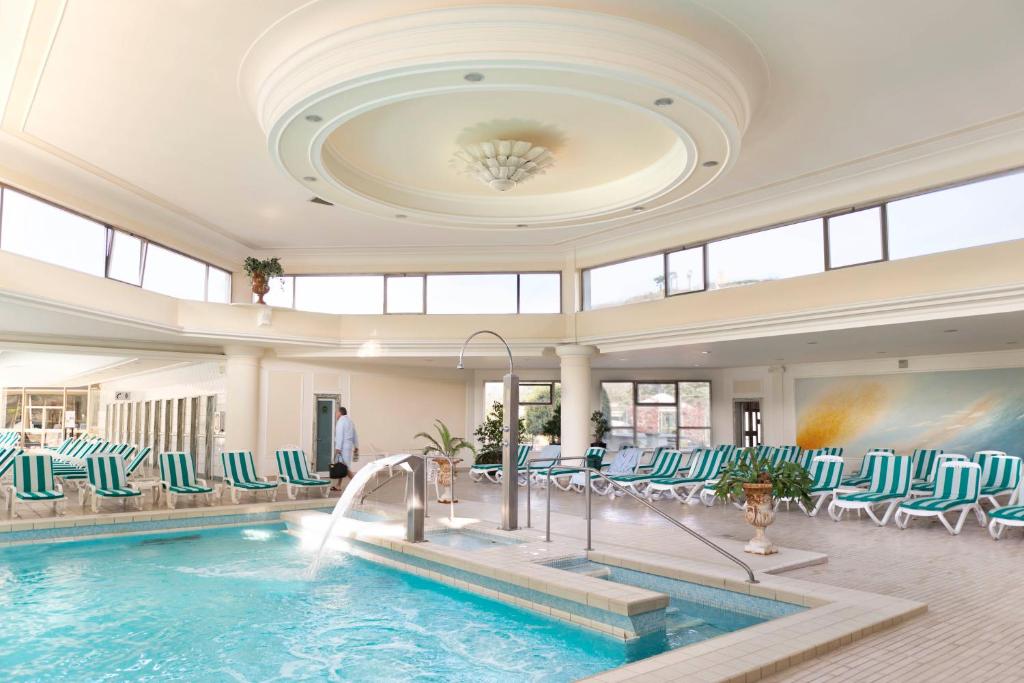 Bazén v ubytování Hotel Apollo Terme nebo v jeho okolí