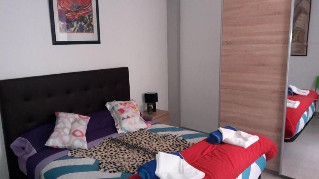 Postel nebo postele na pokoji v ubytování El Campello