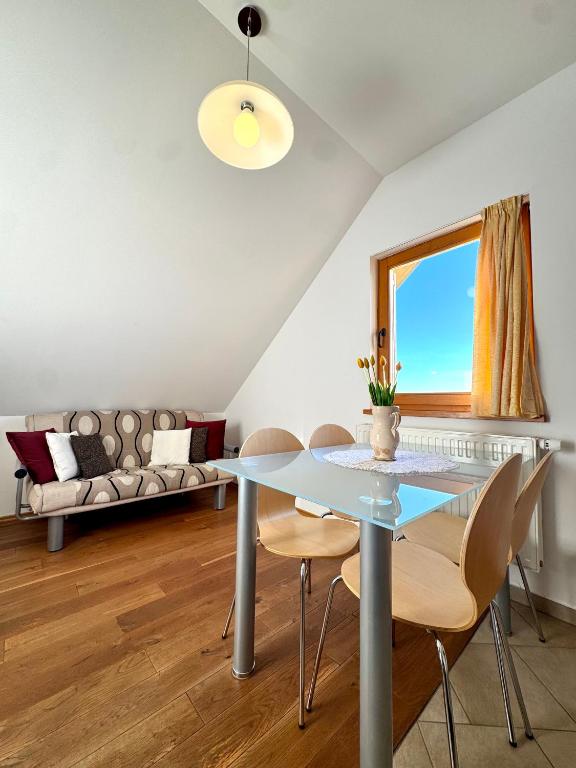 Posezení v ubytování Guest house Domačija Krnc